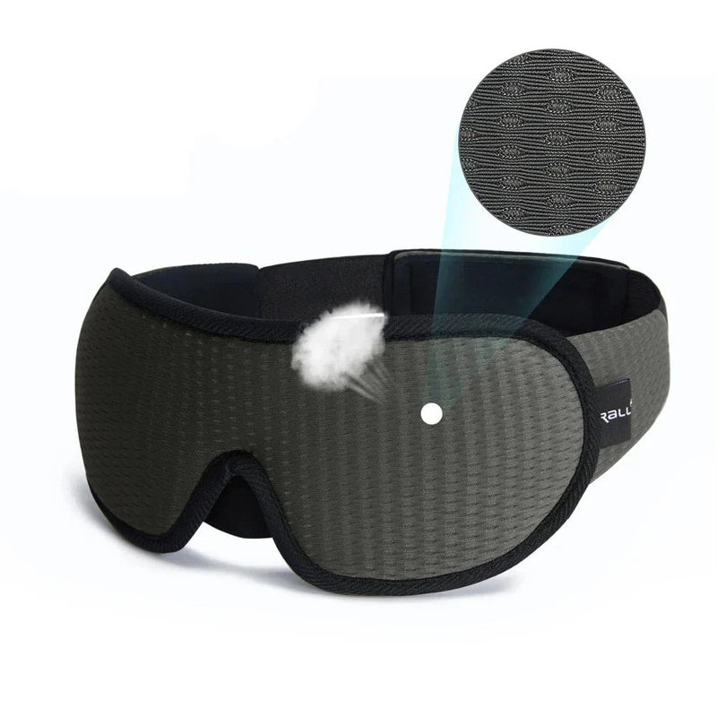 Máscara de Sono 3D Confortável para Viagens