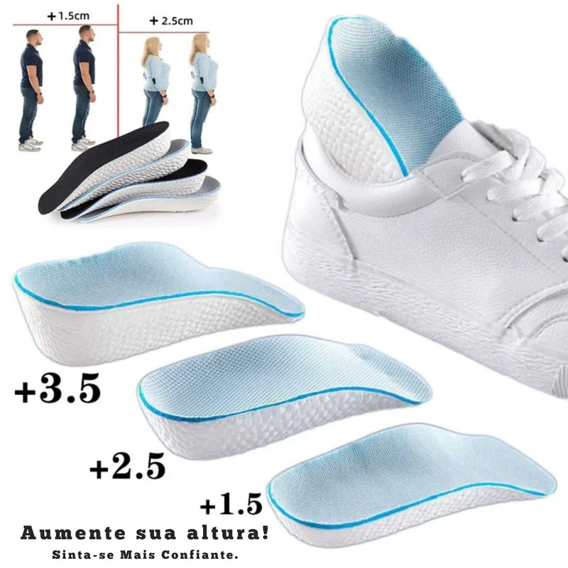 Palmilha de Altura HeightMax Pro – Realce Discreto