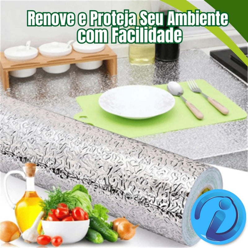 Adesivo Multiuso Impermeável – Proteja Sua Cozinha da Água, Óleo e Mofo