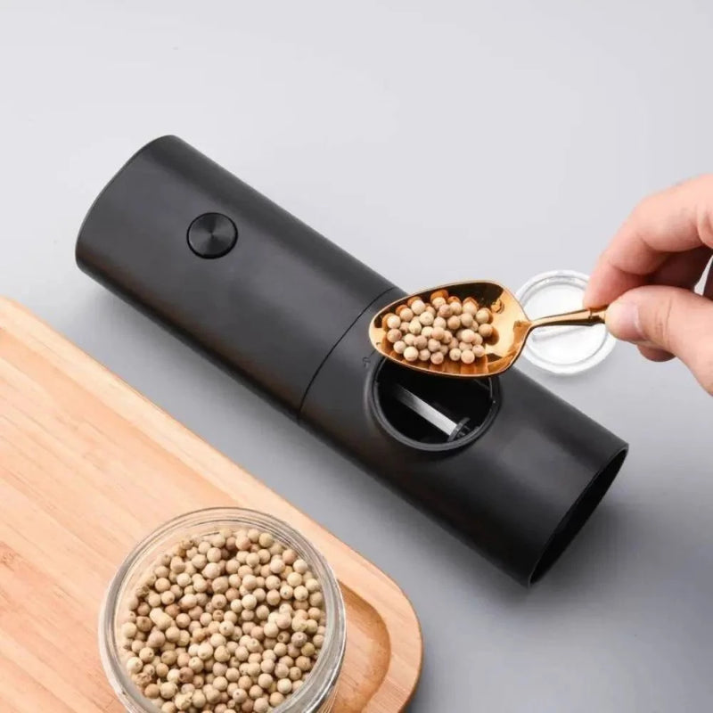 Moedor Elétrico de Temperos – Potência, Sabor e Sofisticação na Sua Cozinha