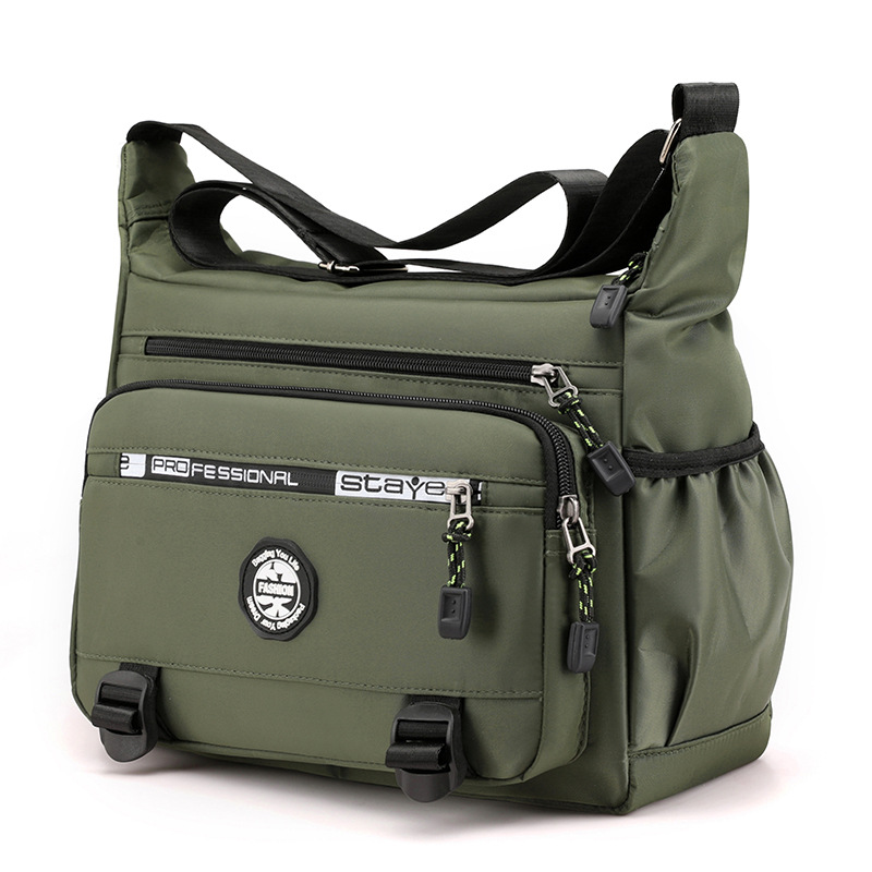 Mochila de Ombro Masculina Resistente à Água