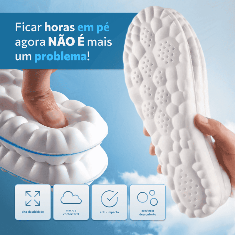 Palmilha Soft Ultra Confortável — Amortecimento para Cada Passo