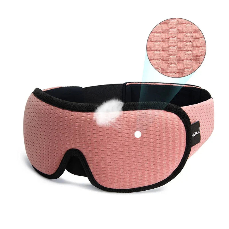 Máscara de Sono 3D Confortável para Viagens
