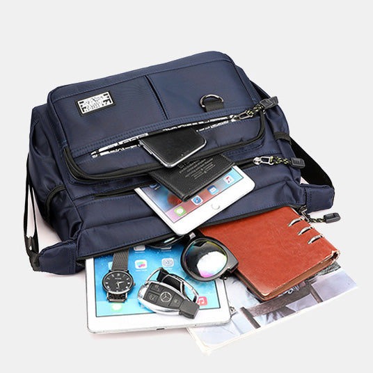 Mochila de Ombro Masculina Resistente à Água