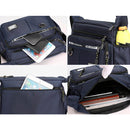 Mochila de Ombro Masculina Resistente à Água