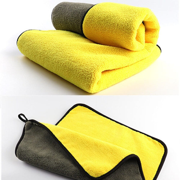 Kit de Panos de Microfibra para Limpeza Automotiva