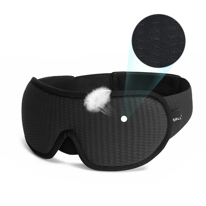 Máscara de Sono 3D Confortável para Viagens