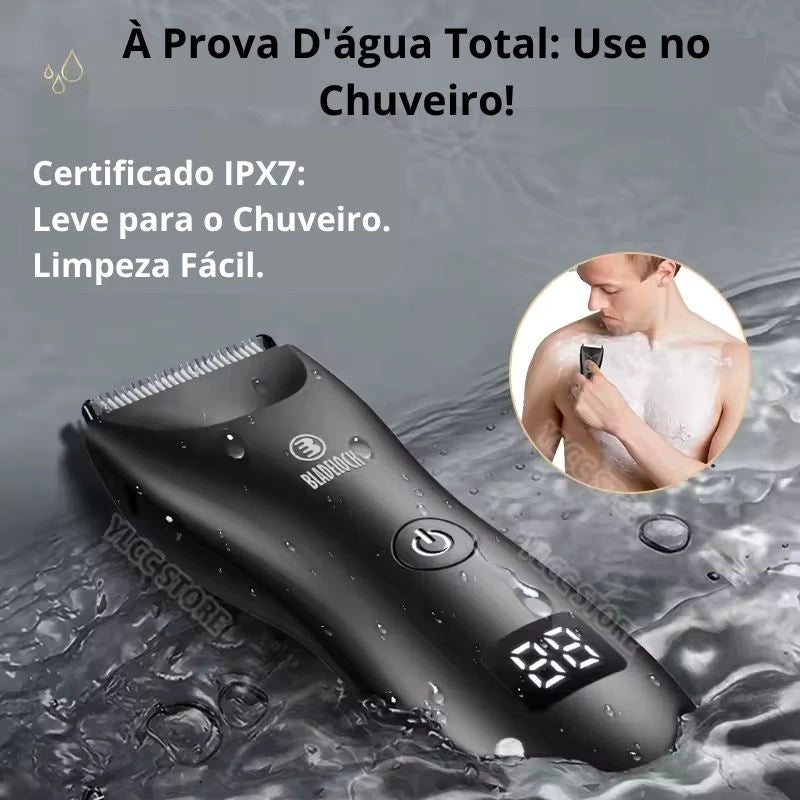 Barbeador Profissional BarberFlex – Precisão e Conforto