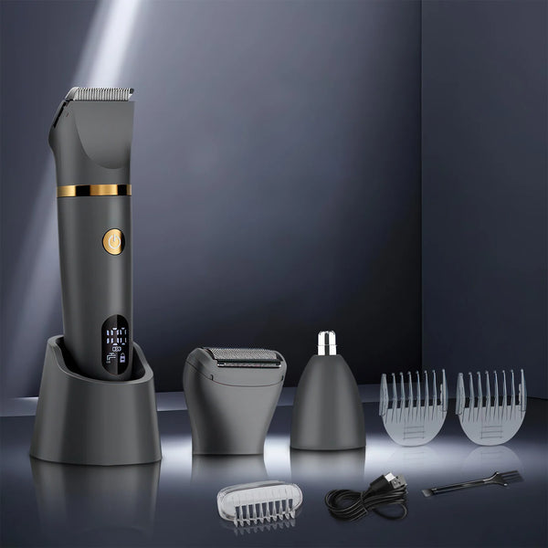 TrimPro Max™ – Aparador Masculino 5 em 1 Profissional Premium