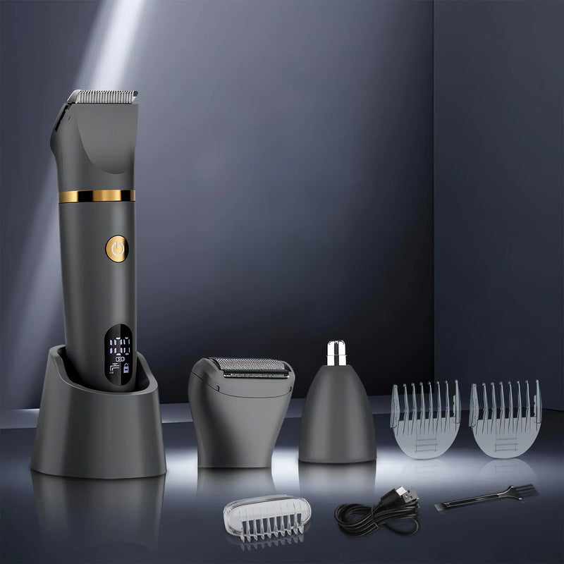 TrimPro Max™ – Aparador Masculino 5 em 1 Profissional Premium