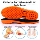 Palmilha Anatômica de Gel PU - Conforto e Alívio para o Dia a Dia