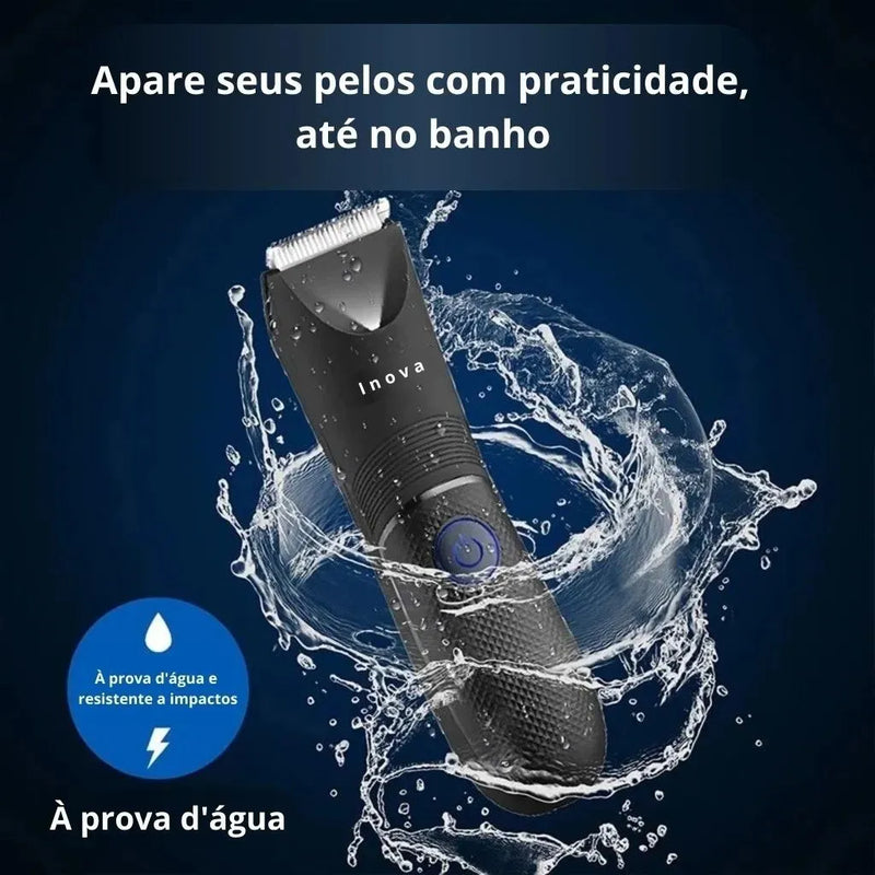 Aparador Elétrico Masculino para Pelos e Virilha – Corte Seguro e Preciso