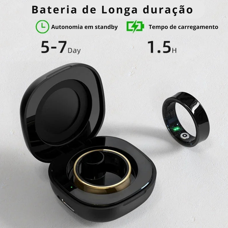 Smart Ring — Anel Inteligente para Acompanhar Seu Sono e Atividade 24h