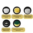 Escova de Limpeza Elétrica 5 em 1 — Potência e Praticidade para sua Casa! 🚀