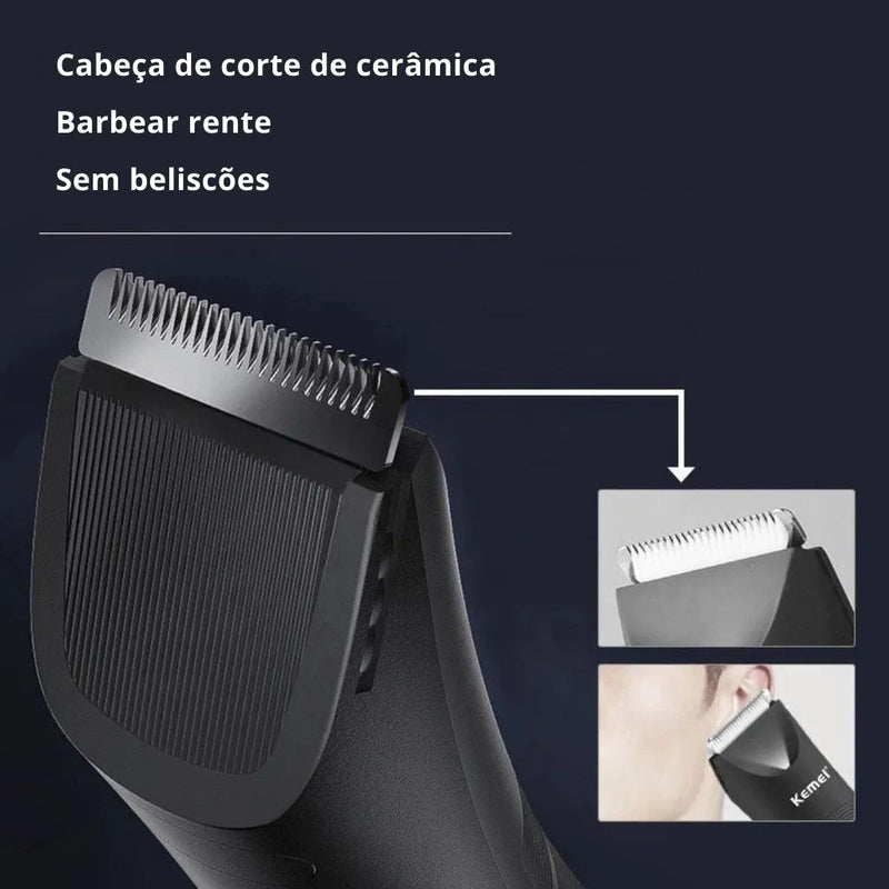 Desmatador Pro – Aparador Íntimo Masculino com Segurança e Precisão