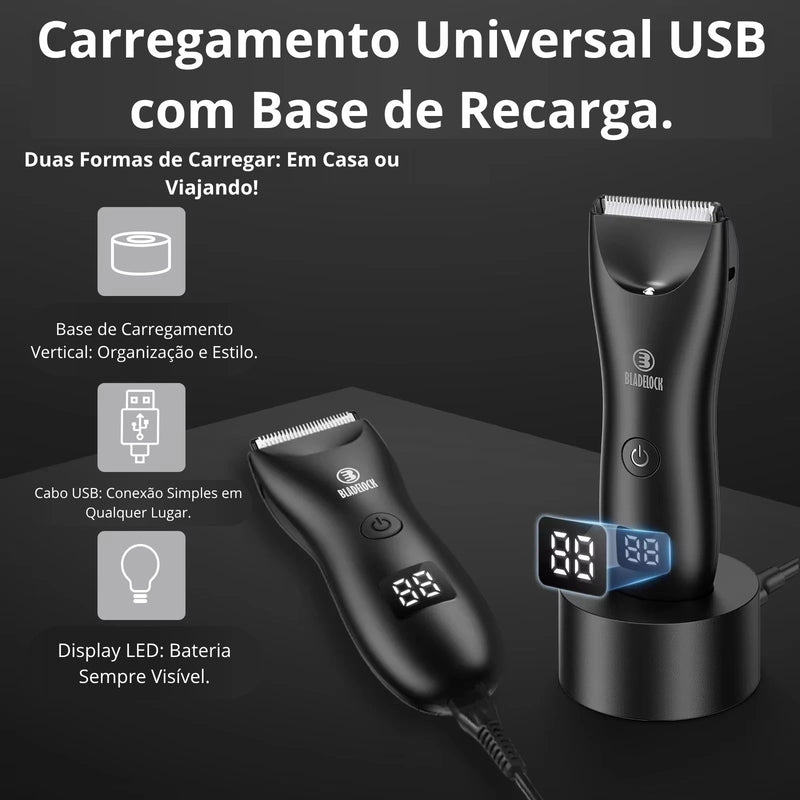 Barbeador Profissional BarberFlex – Precisão e Conforto