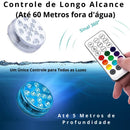 Kit Luminárias de Piscina RGB – Sem Fio com Controle Remoto
