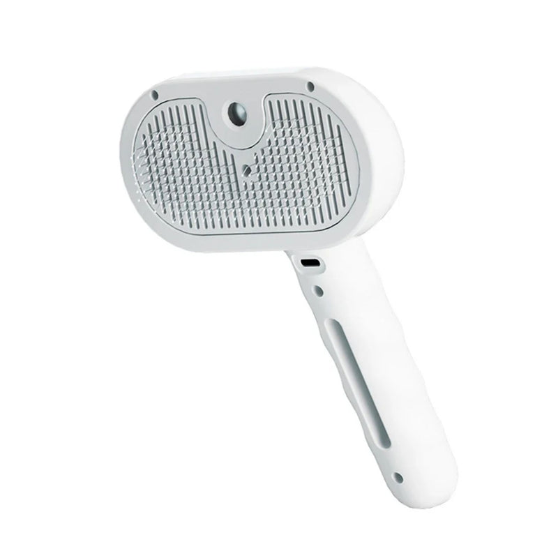 NimbusPet: Escova 2 em 1 com Vapor e Autolimpeza