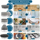 Escova de Limpeza Elétrica 5 em 1 — Potência e Praticidade para sua Casa! 🚀