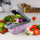 Cortador e Fatiador Multifuncional de Alimentos – Corte Rápido e Preciso