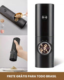 Moedor Elétrico de Temperos – Potência, Sabor e Sofisticação na Sua Cozinha