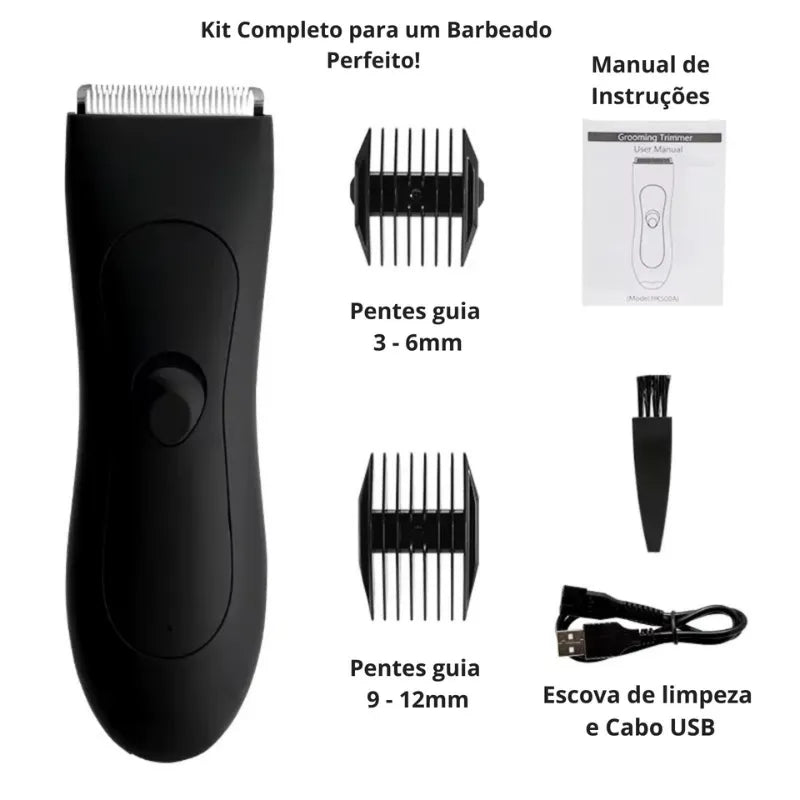 Aparador Íntimo Masculino - BarberPro Intimus | Corte Prático e com Menos Irritação