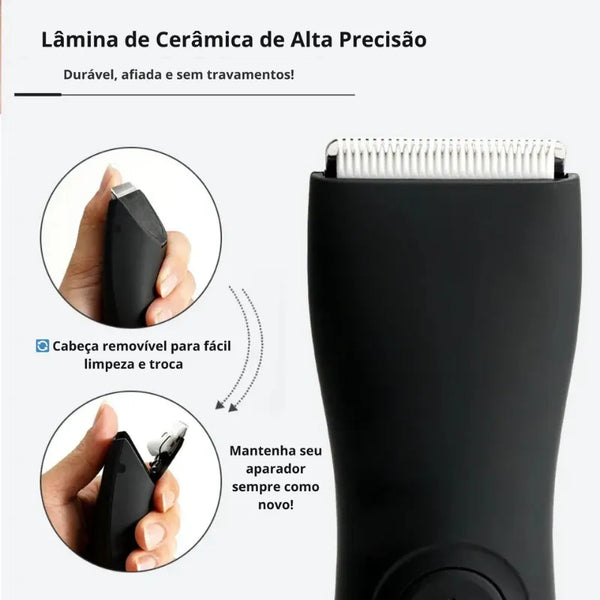 Aparador Íntimo Masculino - BarberPro Intimus | Corte Prático e com Menos Irritação