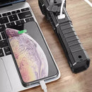 Lanterna Multifuncional 4 em 1 – Iluminação Potente e Powerbank Integrado