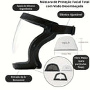 Máscara Protetora FaceShield Contra Serragem e Faíscas