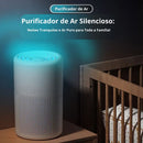 Purificador de Ar com Filtro HEPA e Ionizador — Ar Mais Limpo e Leve em Toda a Casa