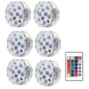 Kit Luminárias de Piscina RGB – Sem Fio com Controle Remoto