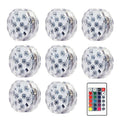 Kit Luminárias de Piscina RGB – Sem Fio com Controle Remoto