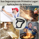 Máscara Protetora Contra Serragem e Faíscas