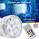 Kit Luminárias de Piscina RGB – Sem Fio com Controle Remoto