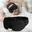 Máscara de Sono 3D Confortável para Viagens