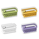 Forma de Gelo com Caixa de Armazenamento – Desenforme Todos os Cubos Sem Esforço