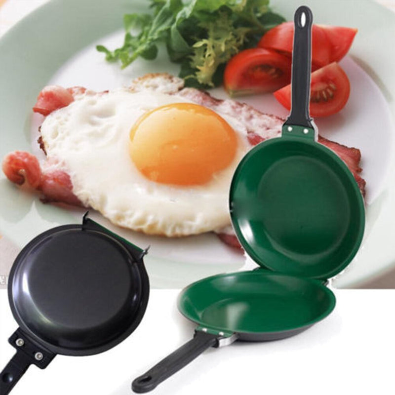 Frigideira Cerâmica 2 em 1 – Cozinha Rápida e Saudável