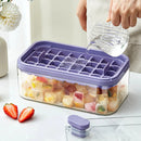 Forma de Gelo com Caixa de Armazenamento – Desenforme Todos os Cubos Sem Esforço