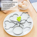 Kit de Forma de Ovo (5 Unidades) – Torne as Refeições Mais Agradáveis para Seus Filhos