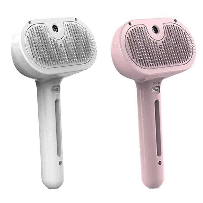 NimbusPet: Escova 2 em 1 com Vapor e Autolimpeza