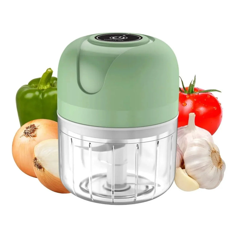 Mini Processador de Alimentos Elétrico – Corte em Segundos