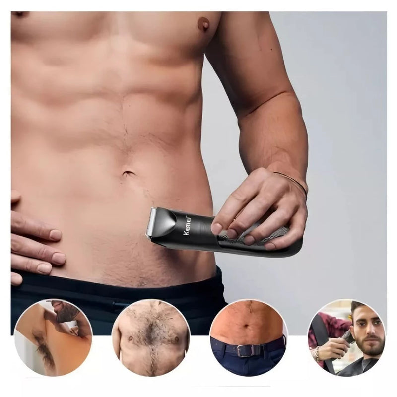 Desmatador Pro – Aparador Íntimo Masculino com Segurança e Precisão