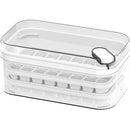 Forma de Gelo com Caixa de Armazenamento – Desenforme Todos os Cubos Sem Esforço